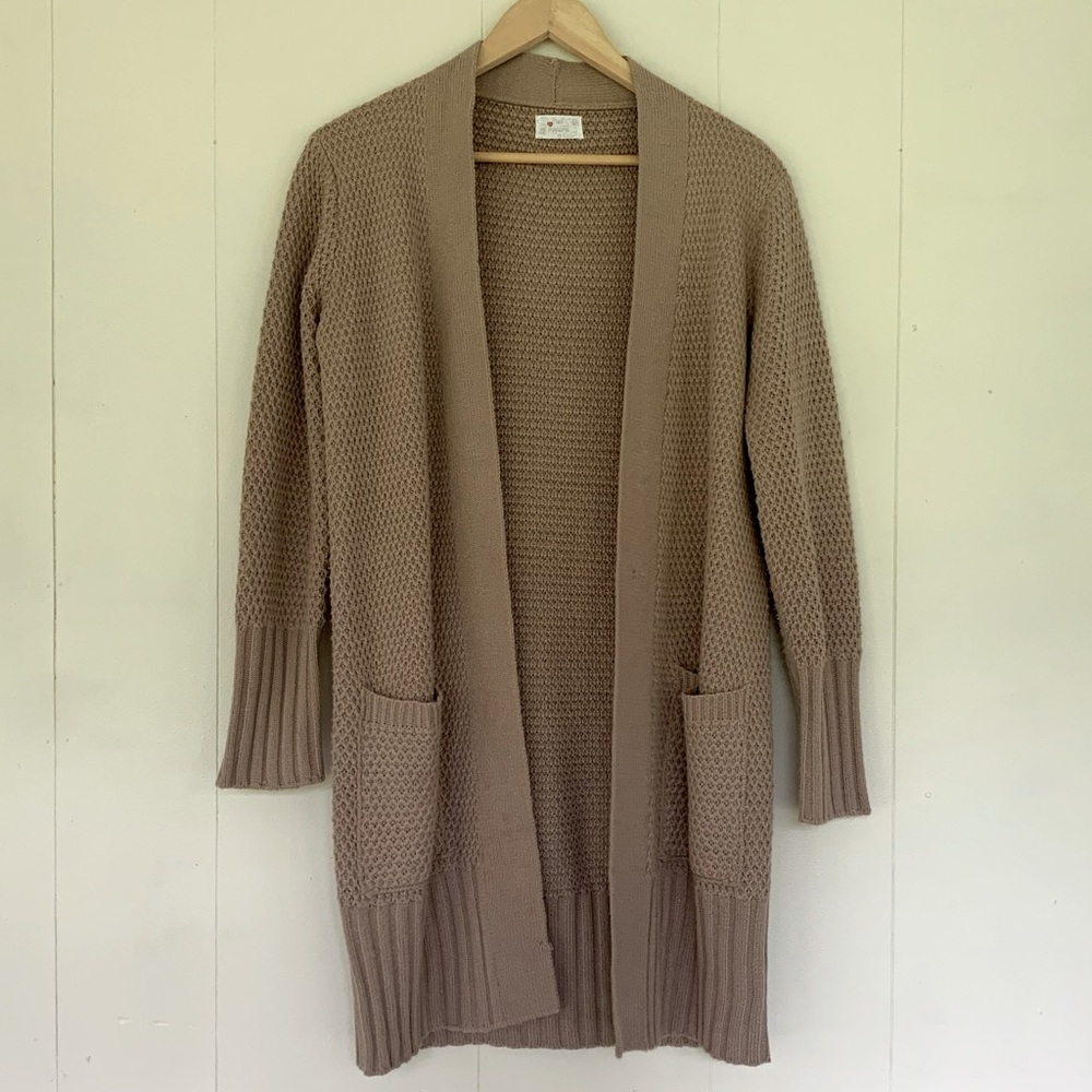 Tan sweater